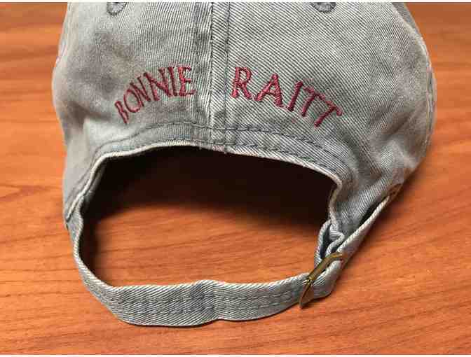 Autographed Bonnie Raitt LP 'Dig In Deep' + Autographed Cap
