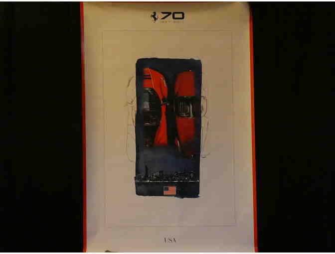 Ferrari Cap and Poster - Limited Edition 70th Anniversary