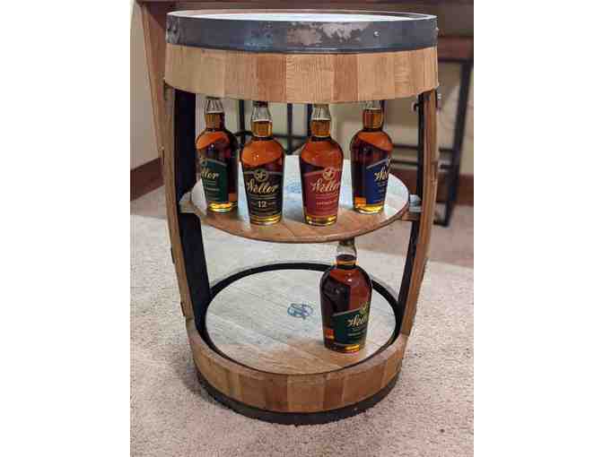 Bourbon Barrel Display Case
