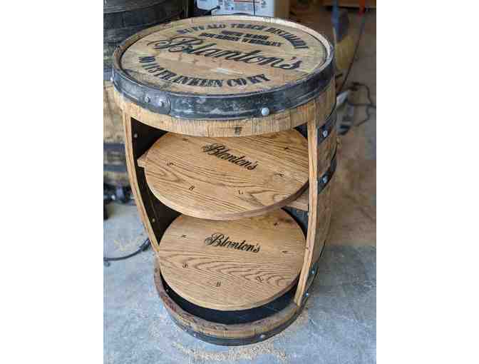 Bourbon Barrel Display Case