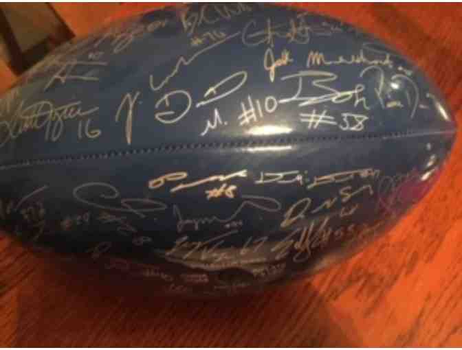 Indianapolis Colts Team Autographed Football