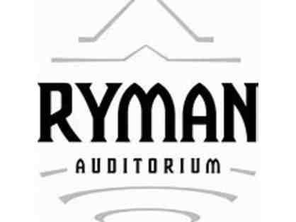 Ryman Auditorium, Nashville, TN