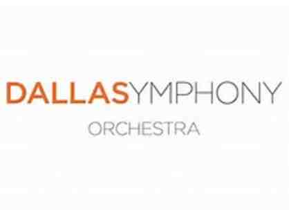 Dallas Symphony Orchestra 2 Tickets T1 Classical Series Concerts