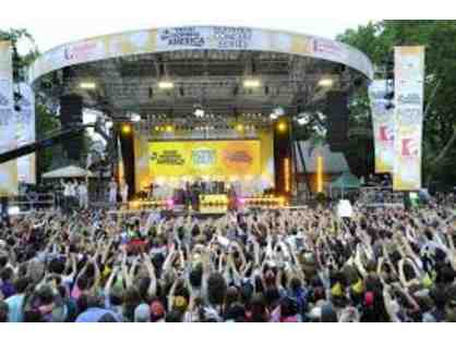 Good Morning America Summer Concert in Central Park- 4 VIP Tickets- Priceless!