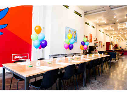 Birthday Party at Kellogg's NYC for 24 children!!