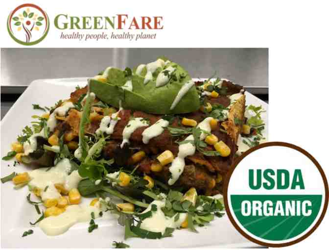 Organic! Enjoy GreenFare Organic Cafe - Celebrate Healthy People and a Healthy Plant