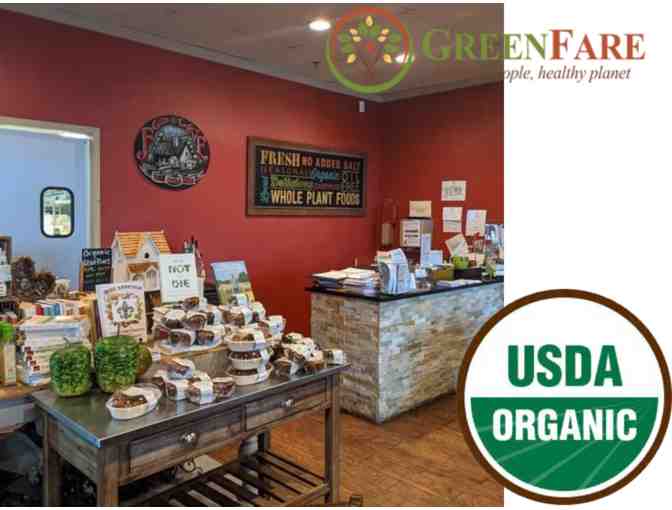 Organic! Enjoy GreenFare Organic Cafe - Celebrate Healthy People and a Healthy Plant