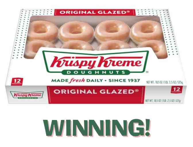 RAFFLE: KRISPY KREME DONUTS