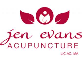 Jen Evans Acupuncture Initial Visit