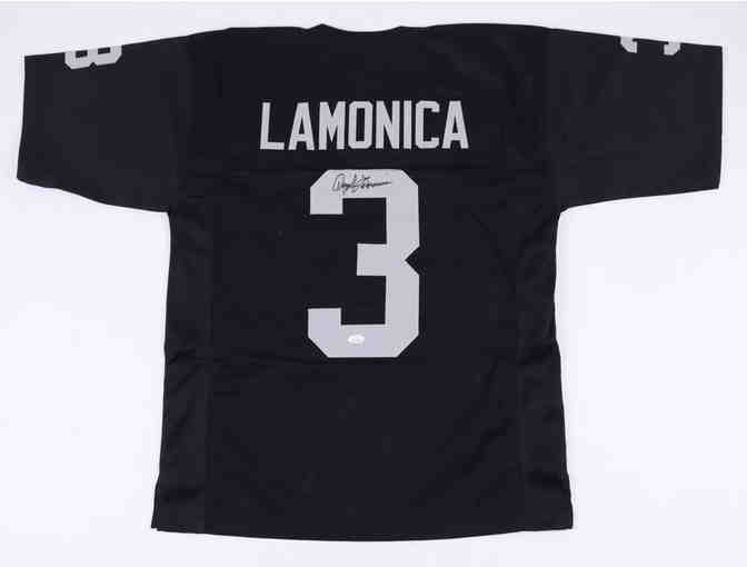 Daryle LaMonica (Raiders Legend) Hand Signed Jersey