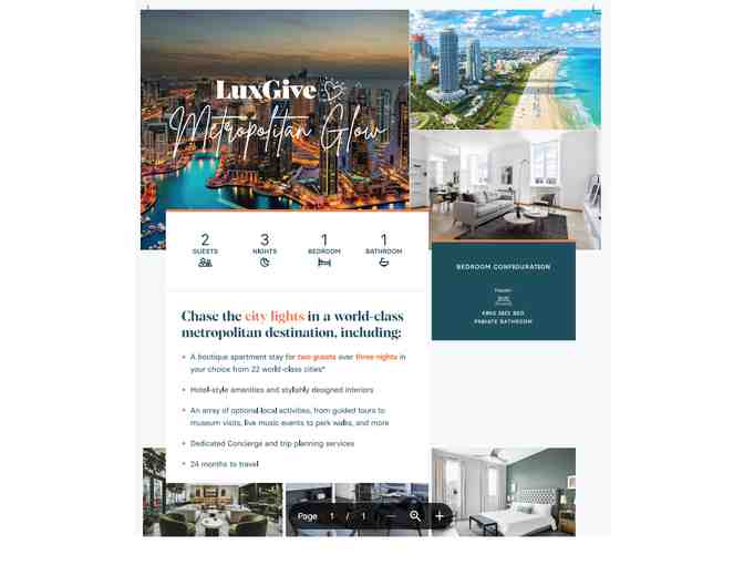 Metropolitian Glow Trip for Two - Photo 1