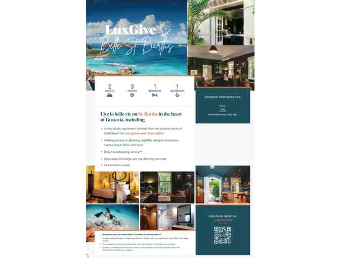 3 Nights in Belle St. Barths for Two - Photo 1