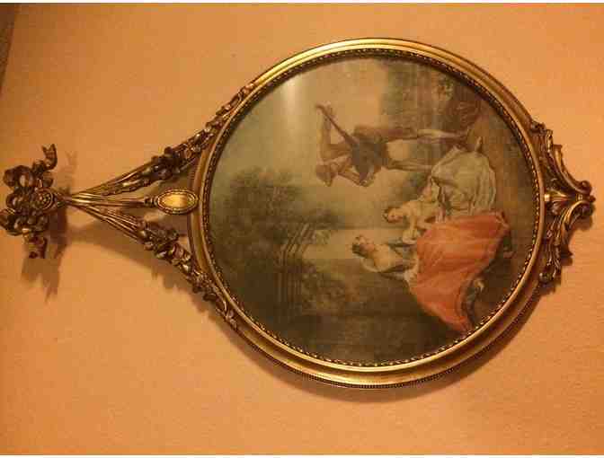 Nicolas Lancret, the Music Lesson Framed Print