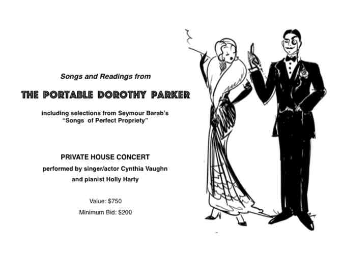 House Concert: The Portable Dorothy Parker