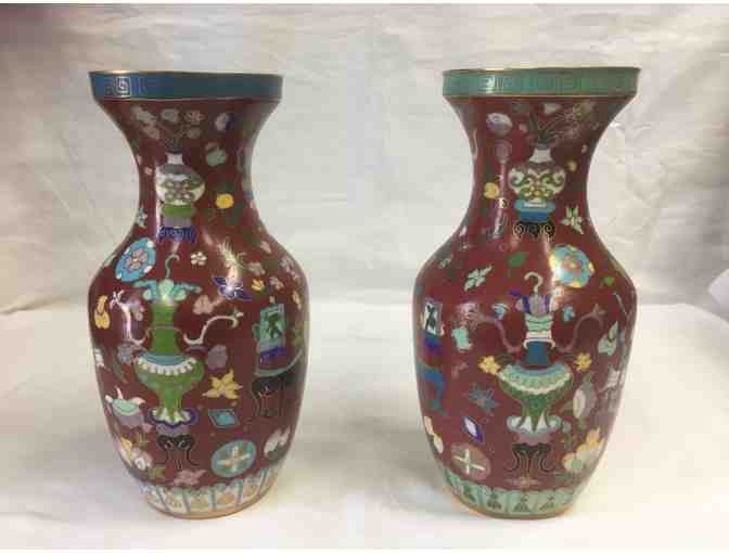 Cloisonne Vase