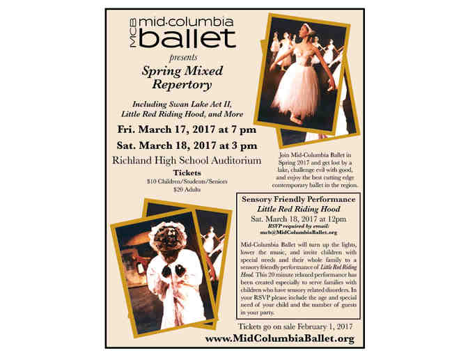 Mid-Columbia Ballet  'Adventures of Madeline and More'