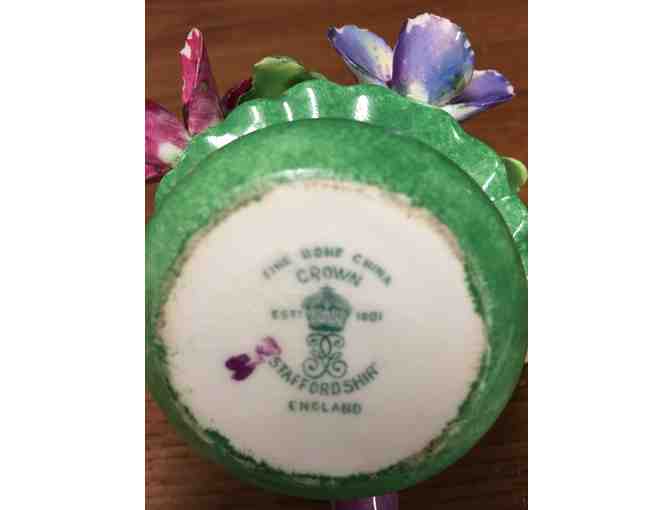 Staffordshire Bone China Flower