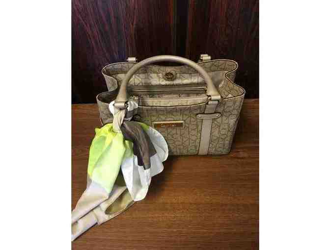 Calvin Klein Purse and Scarf