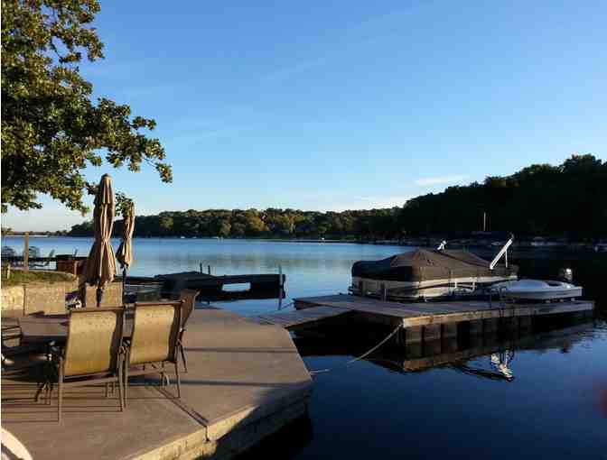 Dock Party for 10 people at Lake Quivira