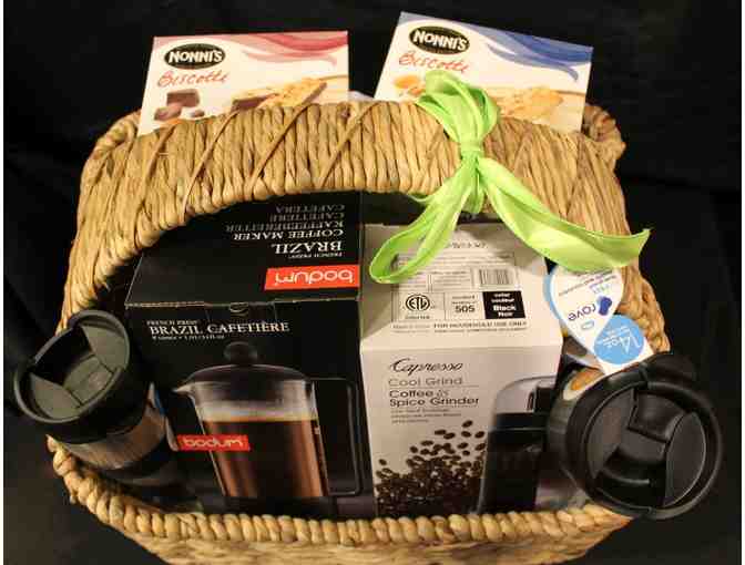 KEURIG GOURMET COFFEE MAKER AND ALL ACCESSORIES BASKET from the Class of 2016