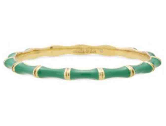2 BEAUTIFUL STELLA  AND DOT JULEP BANGLES in Green - GREAT FOR STACKING!!!