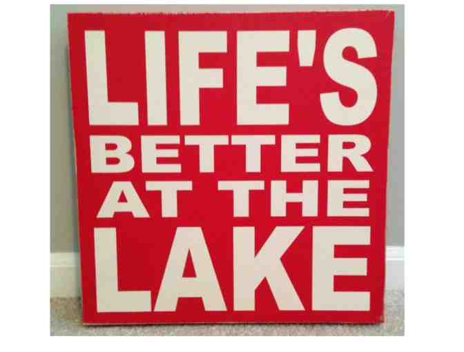 Life's Better at the Lake Basket by B! Boutique from MCA Class of 2018