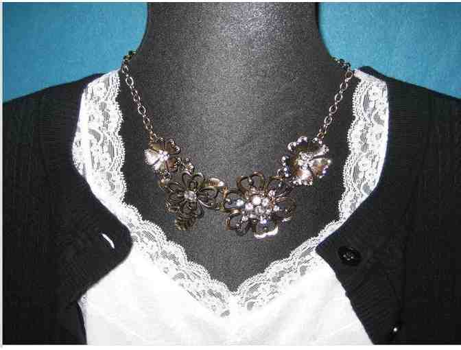 Lavish Blooms Necklace, Basket Weave Earrings & Stacksational Bracelets by Premier