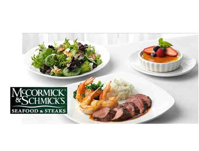 $100 in Gift Cards to McCormick & Schmick's
