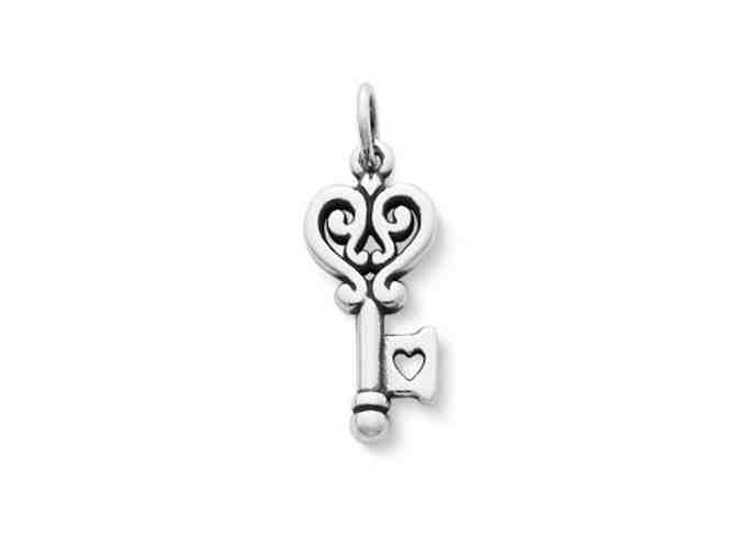 JAMES AVERY Heart and Kansas Sunflower Charm Package with Customizable Bookmark