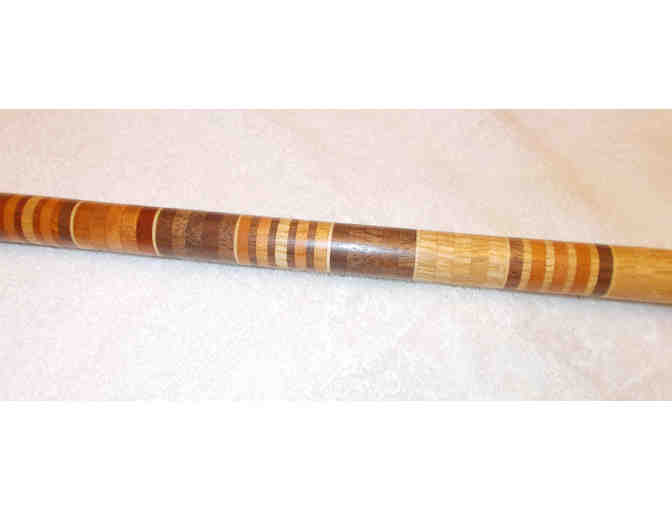 Hand-crafted walking stick, By LaVon Yoder
