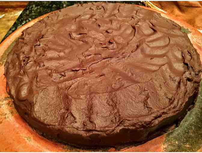 Coupon good for one flourless chocolate cake, made by Marshall King