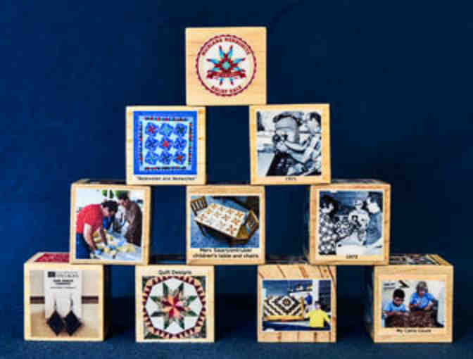 Relief Sale Memorabilia: Large photo blocks, set of 16