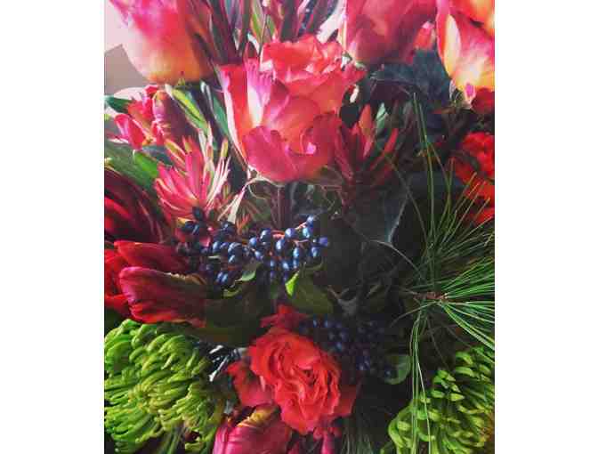 Flowers: Certificate for a Christmas arrangement or wreath by Phoebe Brubaker--Goshen Merc