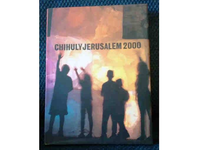 Glass artist Chihuly signed book - Chihuly Jerusalem 2000