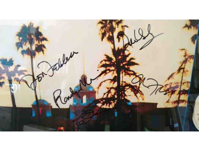 Eagles Record Album, California Sunshine signed by all FIVE members