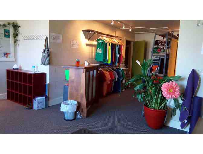 Yoga: Spacious Heart $50 gift certificate--Goshen Merchants Care