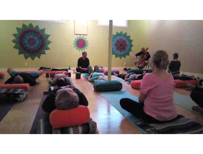 Yoga: Spacious Heart $50 gift certificate--Goshen Merchants Care