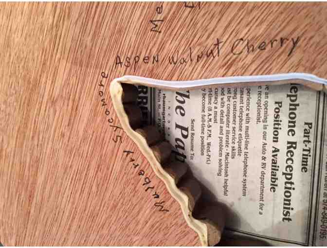 Art: Hand-crafted wooden (Intarsia) Eagle