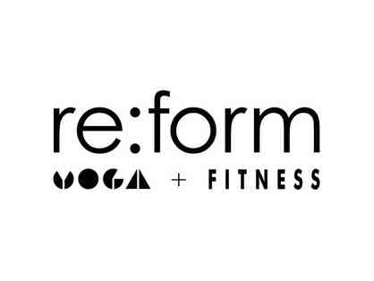 Re:form Yoga and Fitness - 1 month unlimited pass (value $169