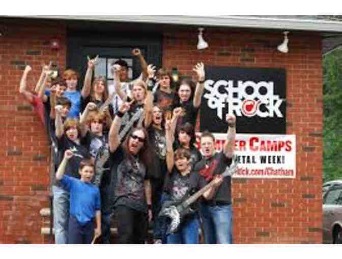 School of Rock- 50% off a Summer Camp for two kids, 10+ years old