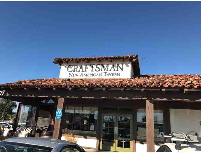 Craftsman Tavern - $25 gift card and free appetizer