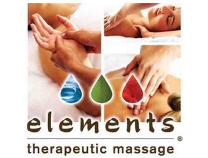 60 Minute Massage Session by Elements Massage ($100 Value) - Photo 1