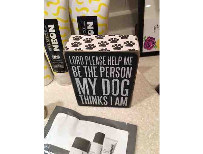 Escapade Salon $50 Gift Certificate AND Gift Basket Valued at $80