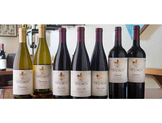 VIP private experience for 4 at DeLoach Vineyards & take home a $70 bottle of Pinot Noir!!