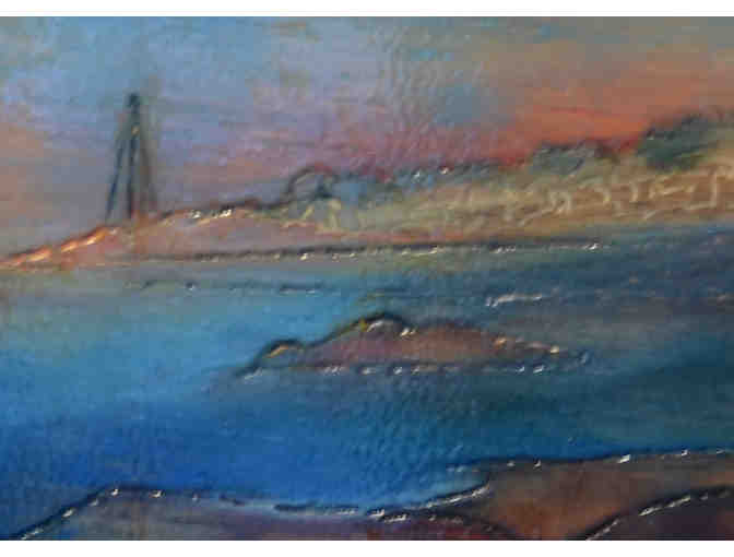 'Postcod Sunrise: Marblehead Harbor' - by Susan K. Burgess