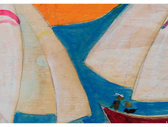 'Ships Ahoy' - by Elaine Abrams