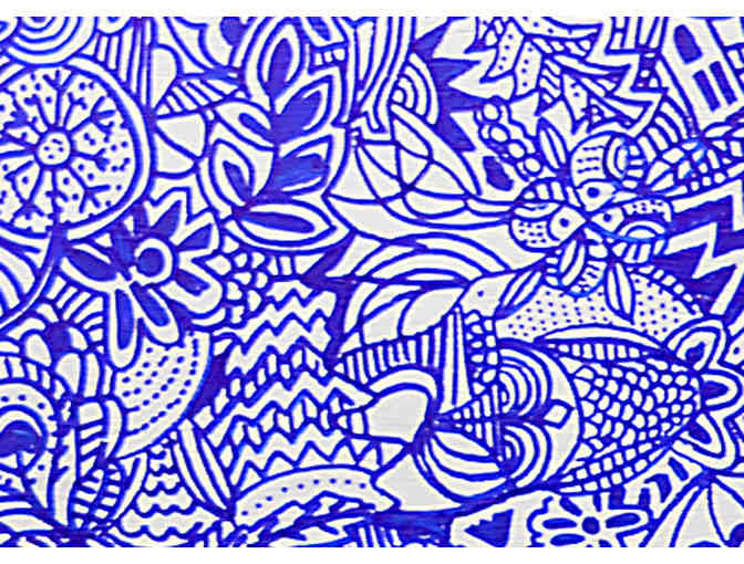 'Zen Doodle Cod' - by Stephanie Verdun