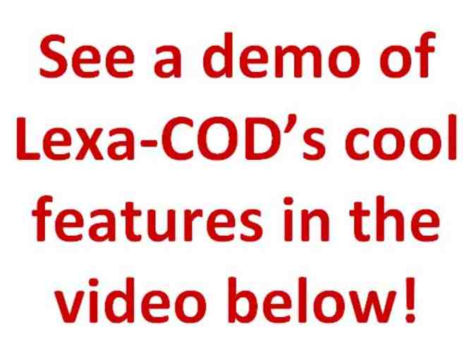 'Lexa-COD' - by Steven London and Matt Friedman