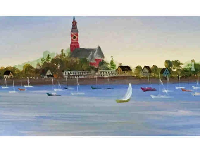 'Codfish Panorama, Abbot Hall' - by Sheila Farren Billings
