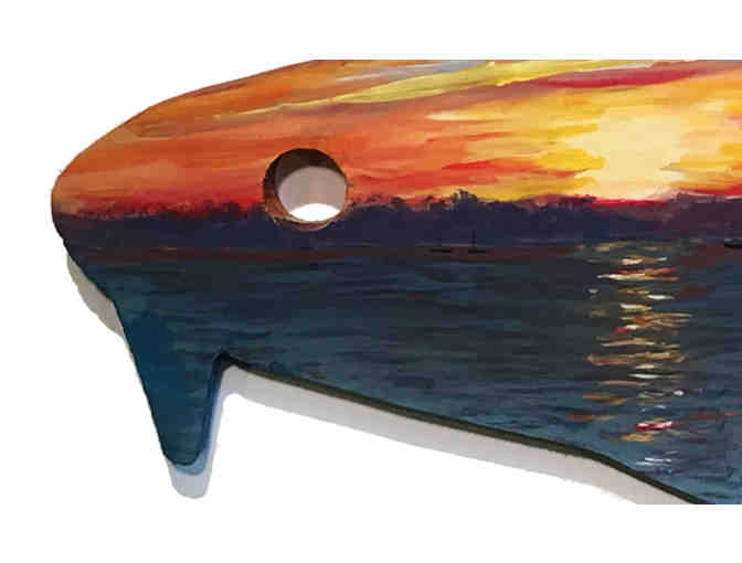 'Sunset at Chandler Hovey Park' - by Carolyn Jundzilo Comer